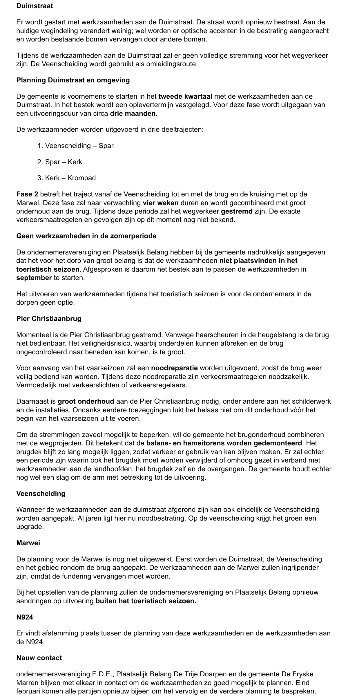 Brief dfm
