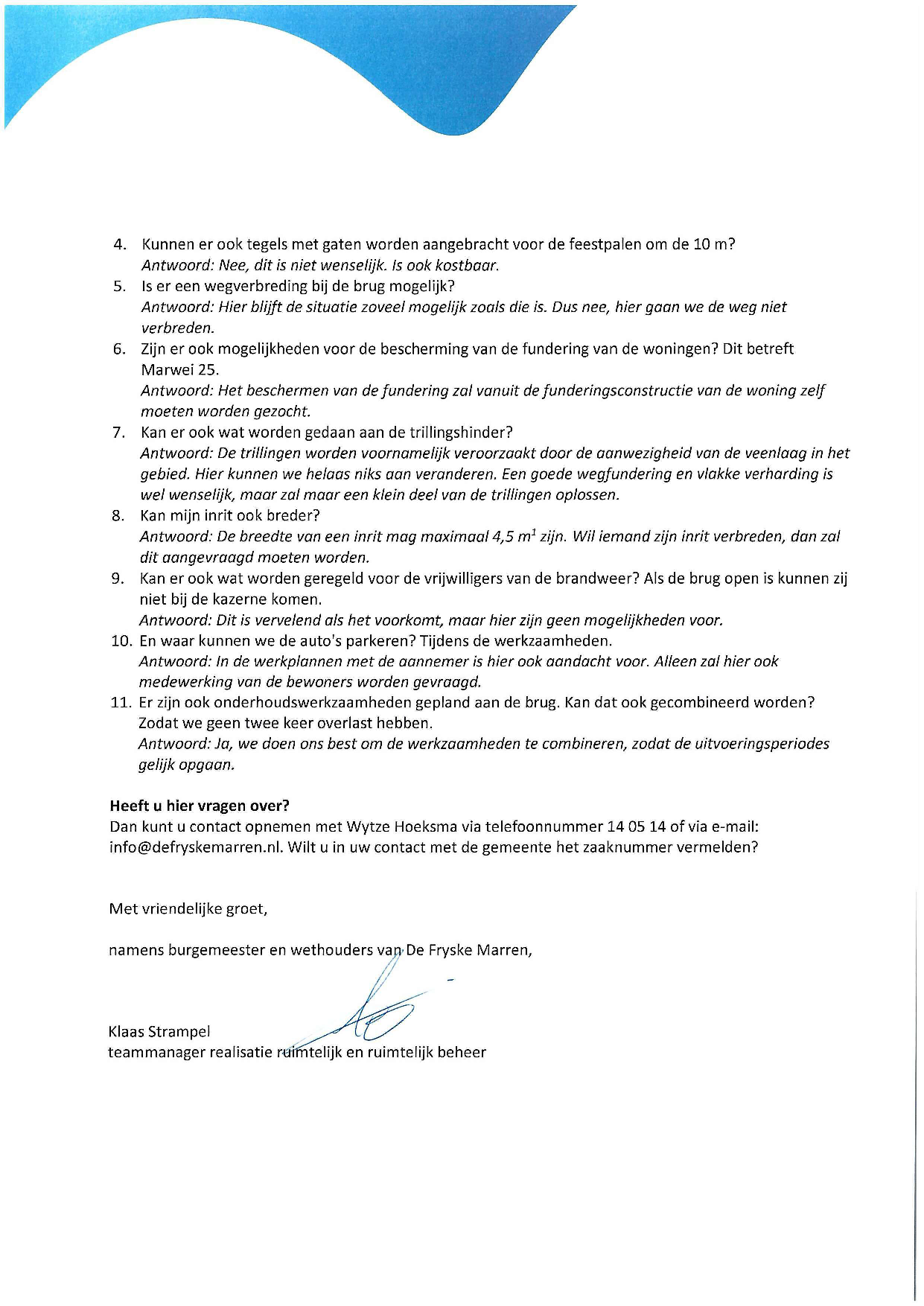 Vraag antwoord brief Pagina 3