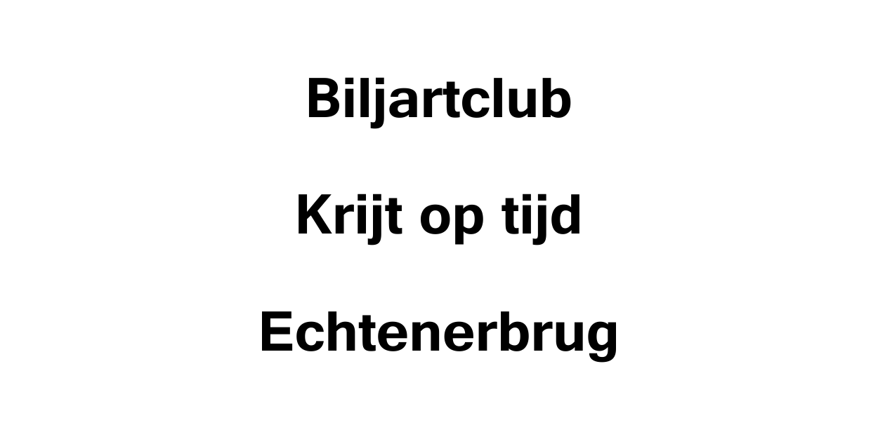 biljartclub
